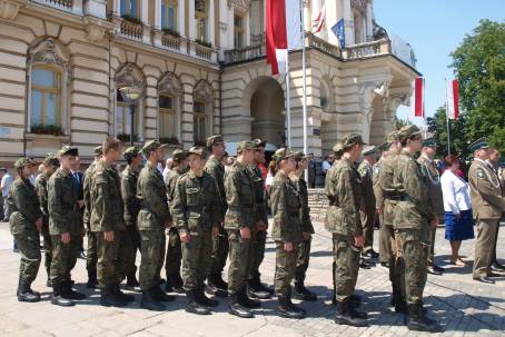 Na uroczysto�ci w KOW SG w Nowym S�czu - 07.06.2015 r. 