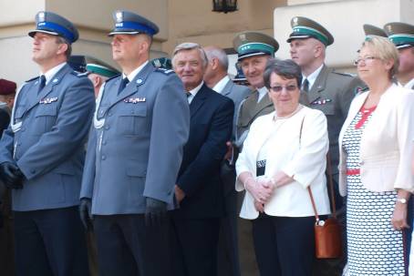 Na uroczysto�ci w KOW SG w Nowym S�czu - 07.06.2015 r. 
