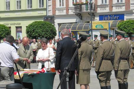 Na uroczysto�ci w KOW SG w Nowym S�czu - 07.06.2015 r. 