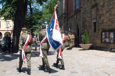 Na uroczysto�ci w KOW SG w Nowym S�czu - 07.06.2015 r. 