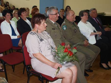 Certyfikatry dla absolwent�w klasy Stra�y Granicznej - 25.06.2015 r.