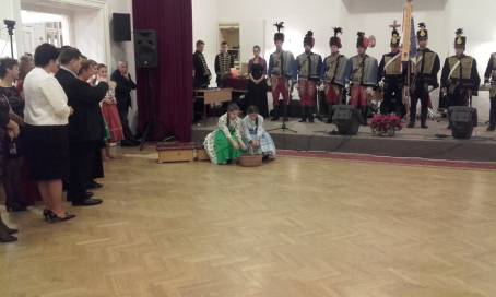 Na Balu Huzar�w w Budapesti Egyetemi Katolikus Gimnazium es Kollegium - 21.11.2015 r.