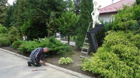 Posadowienie pomnika �w. Jadwigi Kr�lowej - 22.09.2016 r.