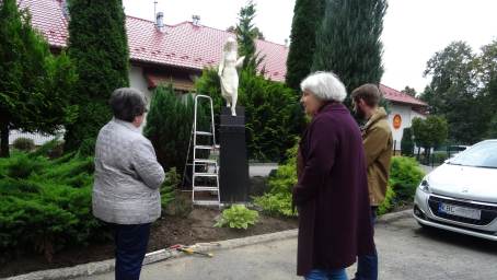 Posadowienie pomnika �w. Jadwigi Kr�lowej - 22.09.2016 r.