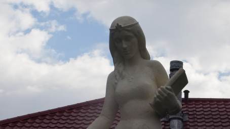 Posadowienie pomnika �w. Jadwigi Kr�lowej - 22.09.2016 r.