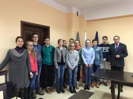 Wizyta w Urz�dzie Gminy �egocina - 25.01.2017 r.