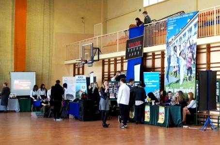 ZS w �egocinie na Gie�dzie Informacji Zawodowej w Bochni - 16.03.2017 r.