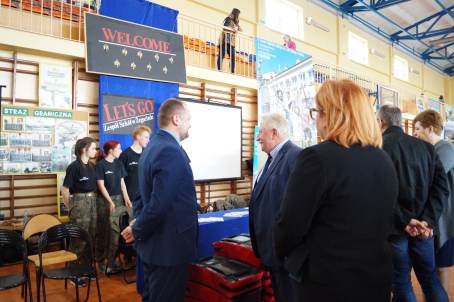 ZS w �egocinie na Gie�dzie Informacji Zawodowej w Bochni - 16.03.2017 r.