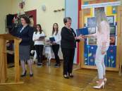 Po�egnanie absolwent�w LO.