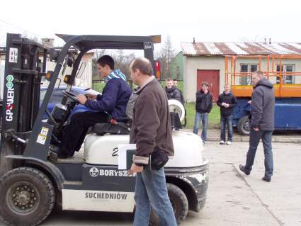 Kurs kierowc�w - operator�w w�zk�w wid�owych.