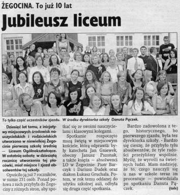 Artyku� w "Gazecie Krakowskiej".