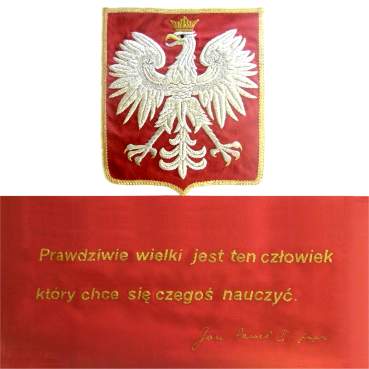 Sztandar Zespo�u Szk� w �egocinie.