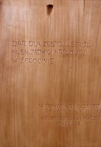 �wi�ta Jadwiga Kr�lowa - Czy� co widzisz" - dedykacja na odwrocie.