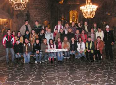 Wycieczka do Kopalni Soli w Wieliczce.