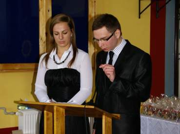 Podzi�kowania dla szkolnych samorz�dowc�w.