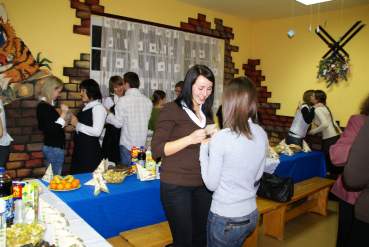 Wigilia samorz�du uczniowskiego 2008.
