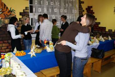 Wigilia samorz�du uczniowskiego 2008.