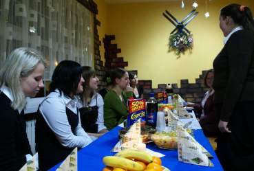 Wigilia samorz�du uczniowskiego 2008.