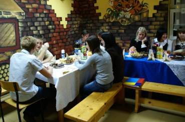 Wigilia samorz�du uczniowskiego 2008.