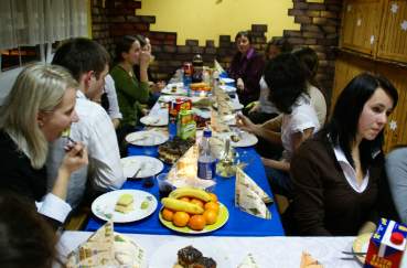 Wigilia samorz�du uczniowskiego 2008.