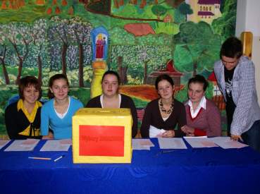 Wybory SU w ZS w �egocinie.