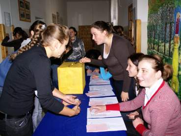 Wybory SU w ZS w �egocinie.