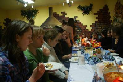 Wigilia szkolnego samorz�du 2010
