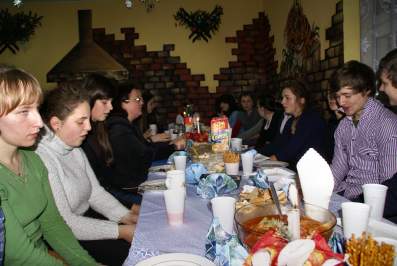 Wigilia szkolnego samorz�du 2010