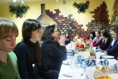 Wigilia szkolnego samorz�du 2010