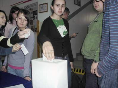 Wybory Saorz�du Uczniowskiego.