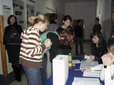 Wybory Saorz�du Uczniowskiego.