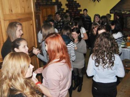 Wigilia samorz�du uczniowskiego.