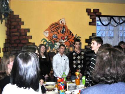 Wigilijne spotkanie samorz�du uczniowskiego - 21.12.2011r..