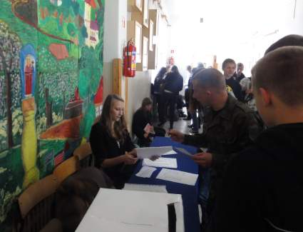 Wybory samorz�du szkolnego 2011.