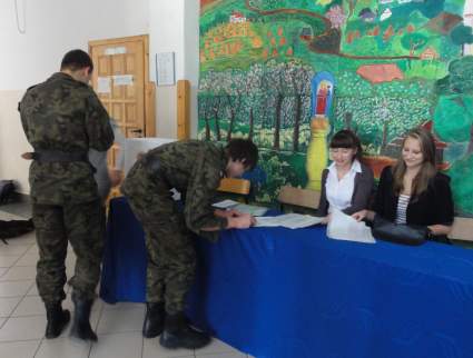 Wybory samorz�du szkolnego 2011.