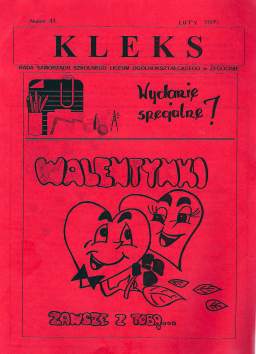 Kleks - wydanie specjalne na Walentynki.