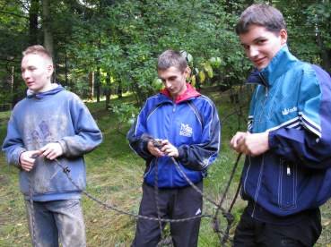 IX. Manewry Techniczo - Obronne szk� �rednich powiatu boche�skiego.