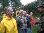 Patrol dziewcz�t z ZS w �egocinie.