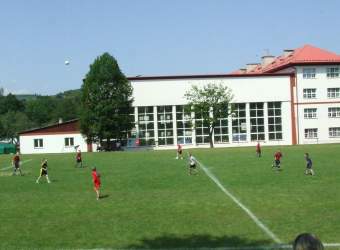 Turniej pi�karski w �egocinie.