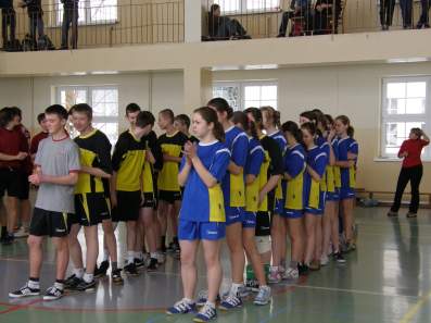 Reprezentacje Gimnazjum z ��kty G�rnej.