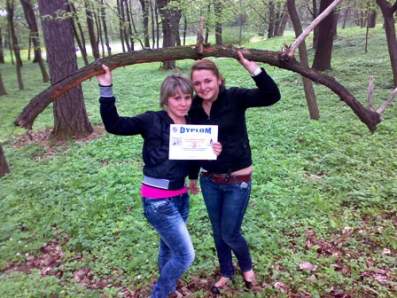 Ma�gorzata Nowak i Katarzyna Matl�ga.