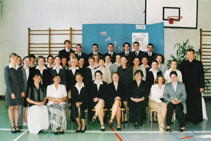 Absolwenci LO w �egocinie - 2002.