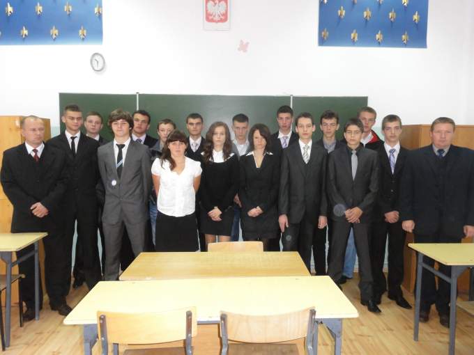Klasa I LO Stra�y Granicznej w �egocinie.